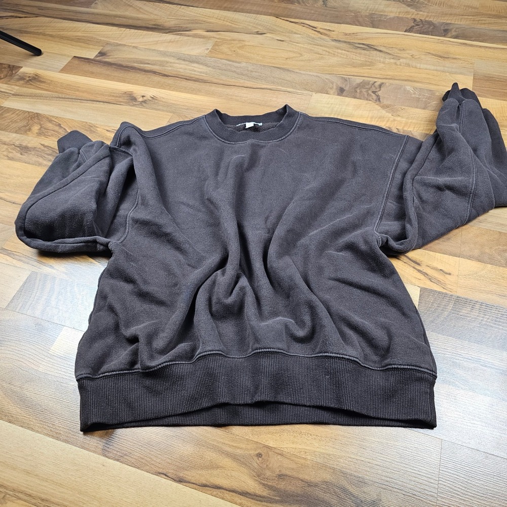 BP. Crewneck Sweatshirt‎ Oversized Drop Shoulder Brown Small